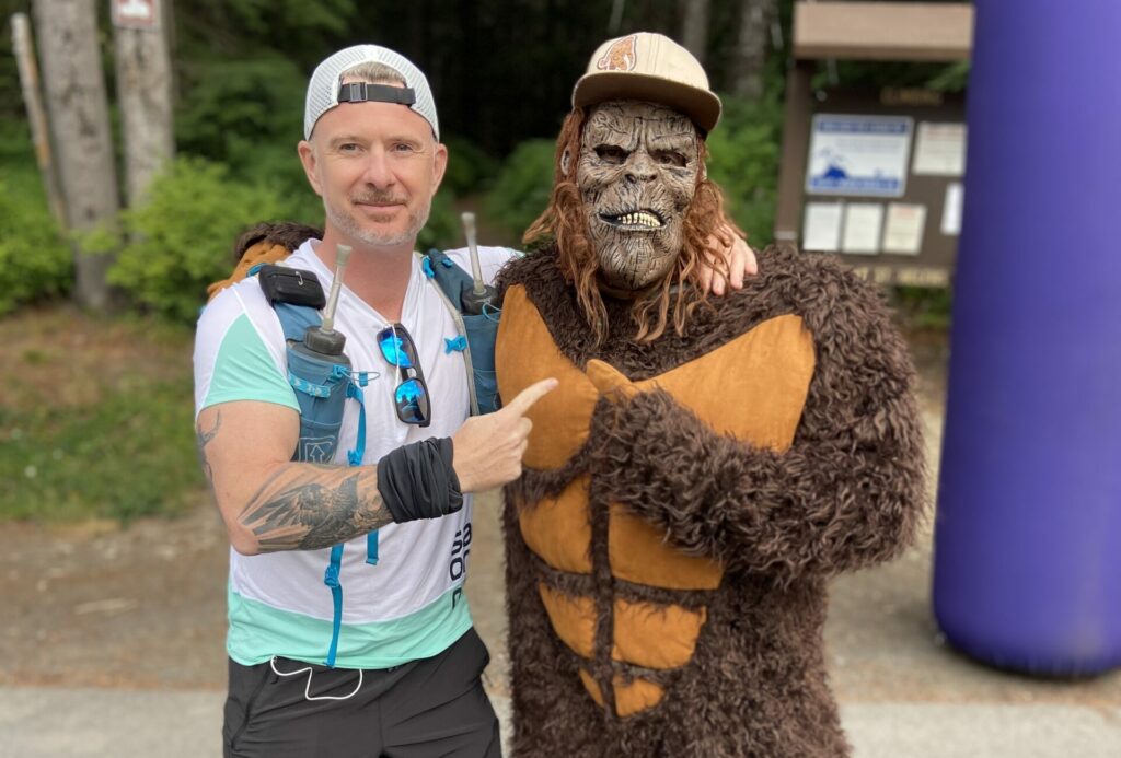 Scott and Bigfoot