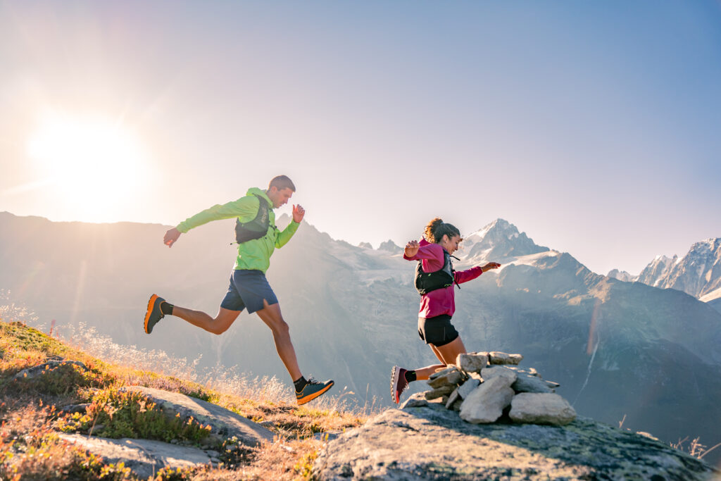 Ultra Runners wearing inov8 Trail Fly